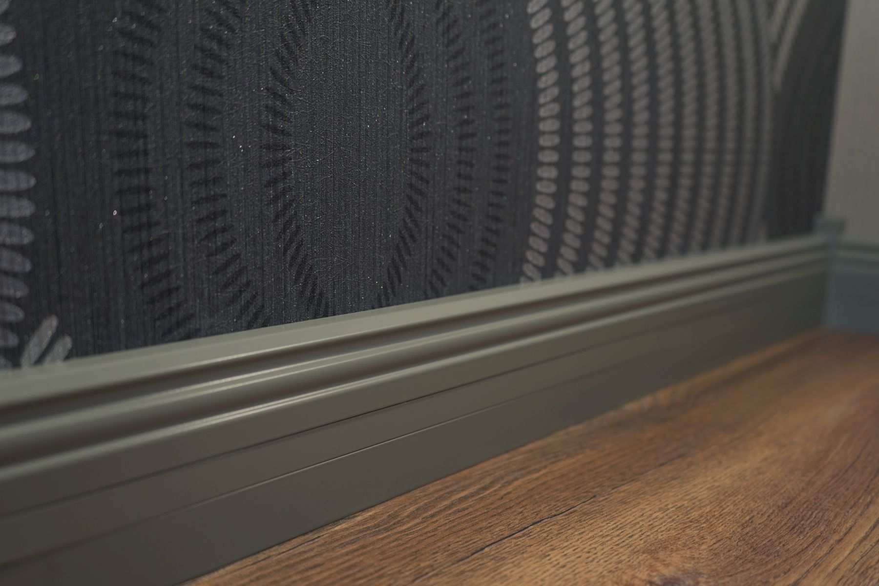 KuPro Aluminiumfussleiste grau/grau